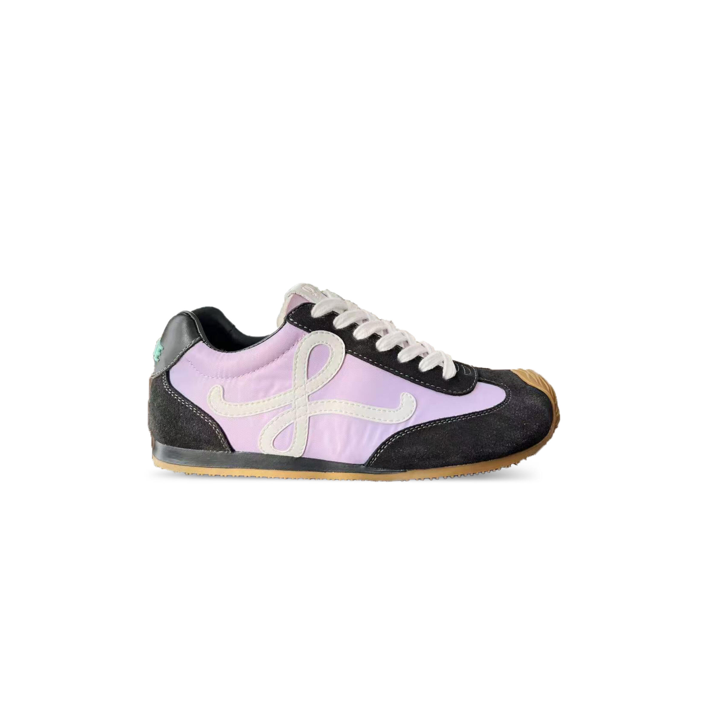 L0ew* ballet runner 2.0 in nylon and calfskin llbr282x03